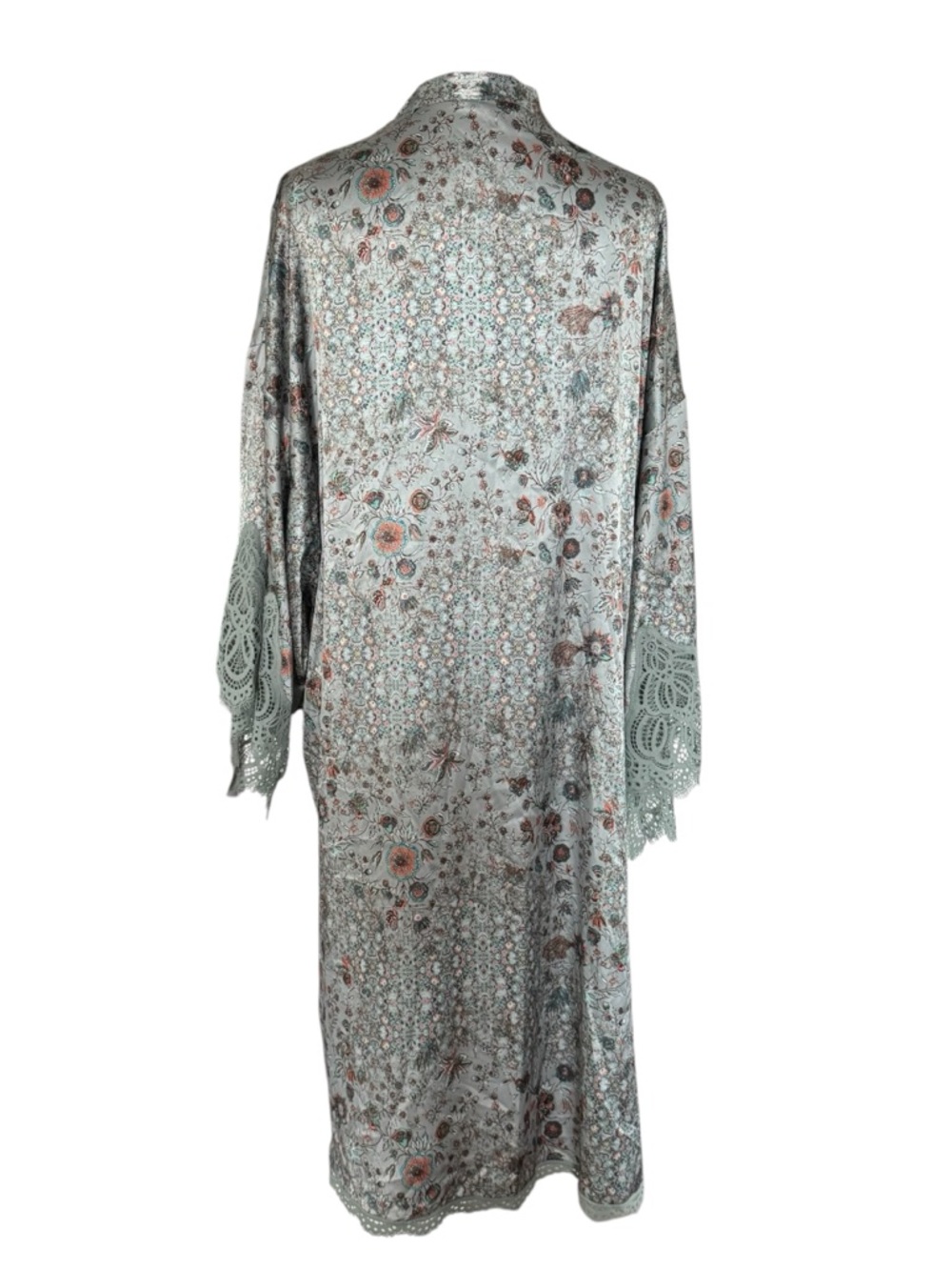 Victoria’s Secret Dream Angels Satin Floral Kimono Robe M/L NWT - Picture 5 of 12
